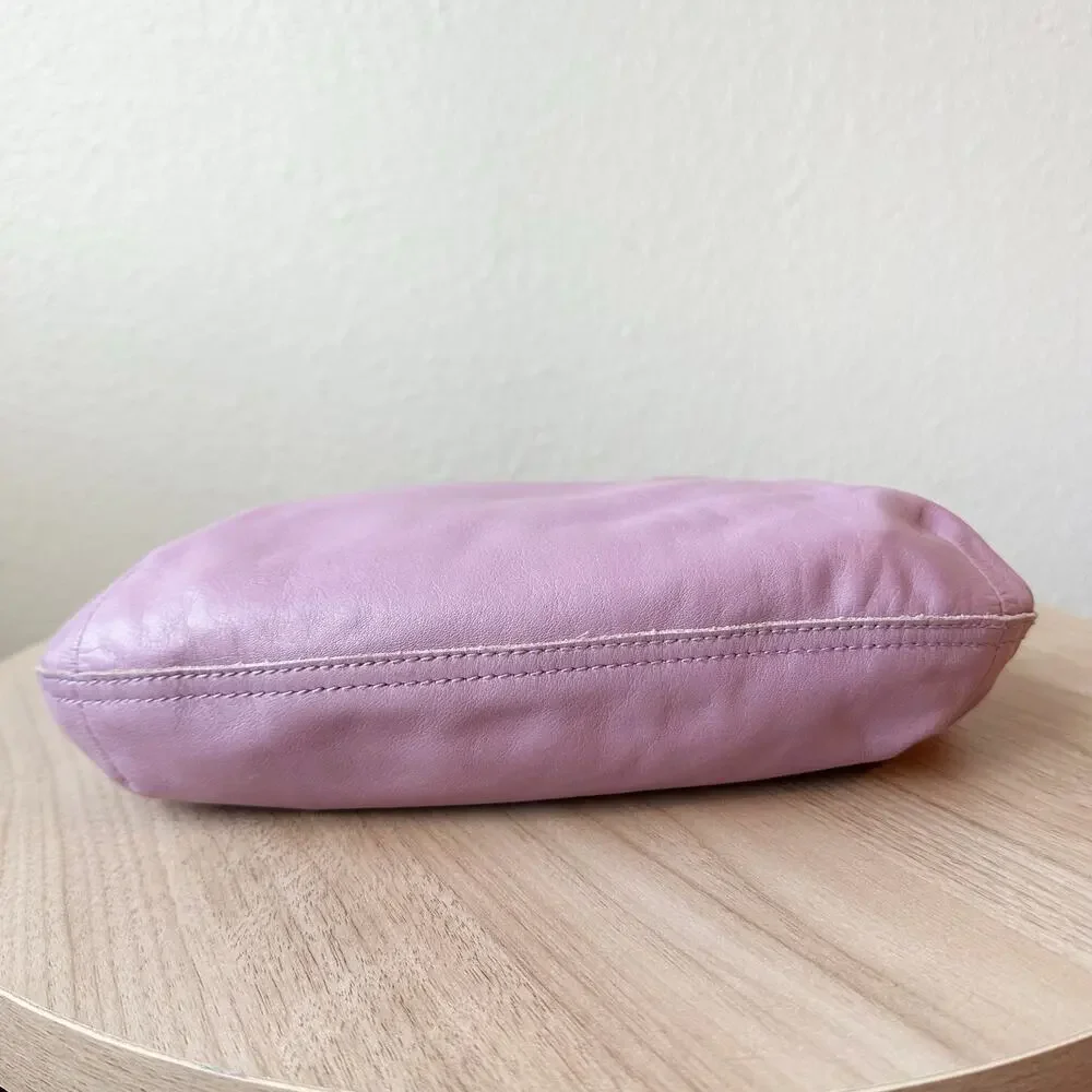 Madewell The Piazza Small Slouch Shoulder Bag Hobo Purse in Vibrant Lilac